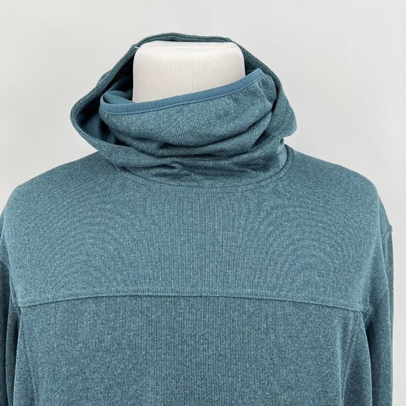 Duluth Trading Men's River Falls Haz-Mask Hoodie XL Extra Large Heathered Green - Picture 1 of 7